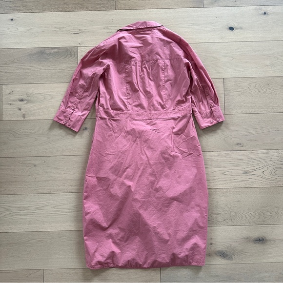Universal Standard The Danielle Shirt Dress in Pink - Picture 6 of 12